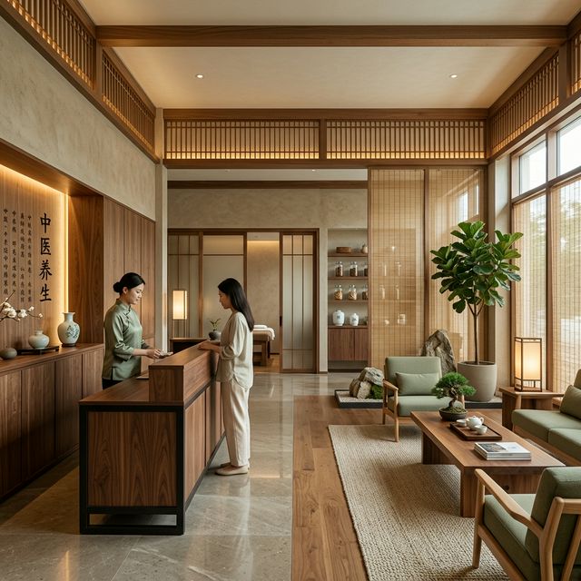 中医馆内景